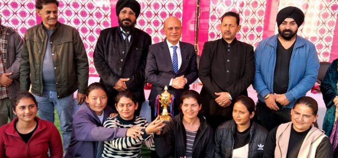 Dr Ashutosh Gupta, Principal/ Dean Govt. BSc Nursing College Jammu posing with students.