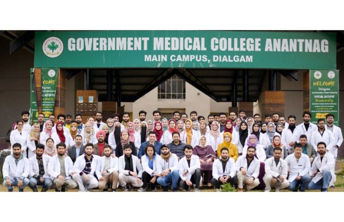 Ist MBBS batch of GMC Anantnag.