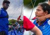 Indian archers in action in both men’s and women’s events at Paris.