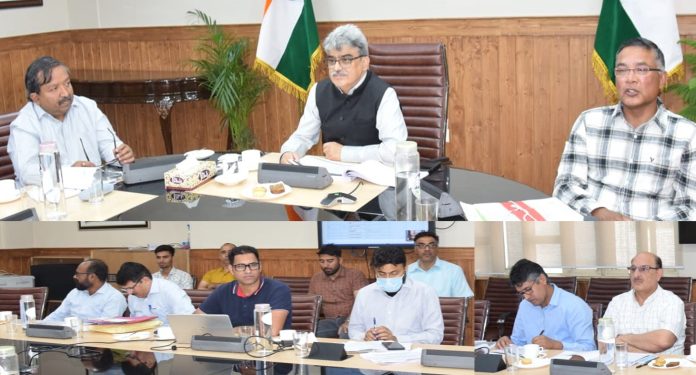 CS Atal Dulloo Takes Stock Of Progress Made On Construction Of Highways Across J&K