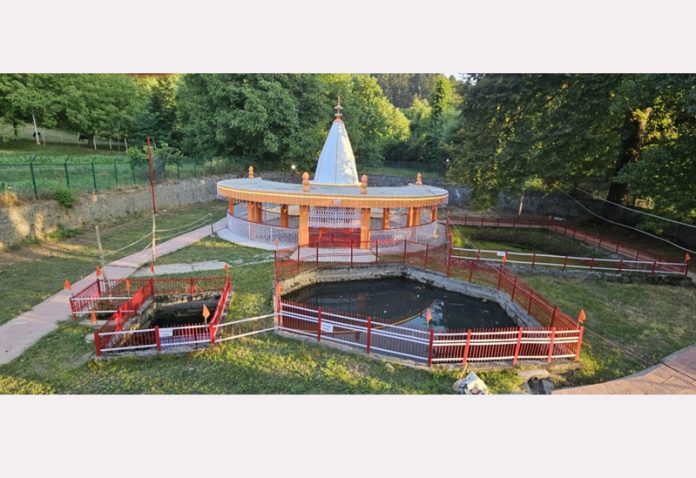 The Uma Nagri temple at Brariangan which is all set to be opened for devotees on Sunday.