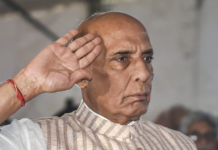 Rajnath Singh Pays Tribute To Two Soldiers Martyred In J&K Gunfight