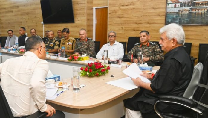 Army Chief Upendra Dwivedi Assures LG Sinha Of Strategic Approach To Tackle Terror In Jammu