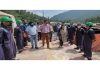 Anoo Malhotra, Director General RSD reviewing sanitation facilities at Pahalgam on Wednesday.