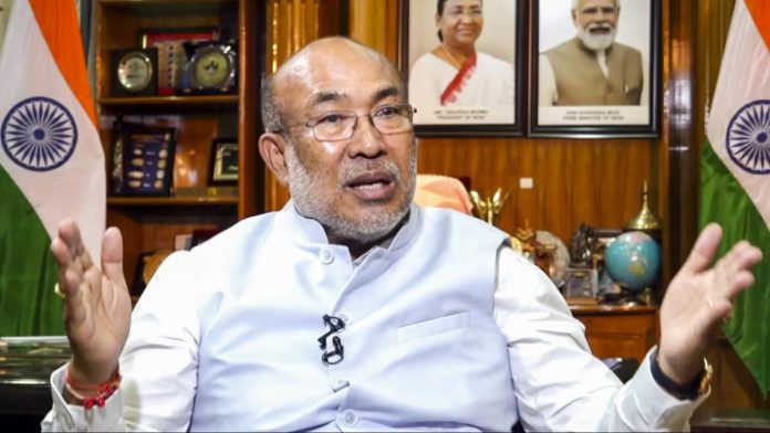 Manipur CM Calls Drone Attacks On Civilian Population An Act Of Terrorism