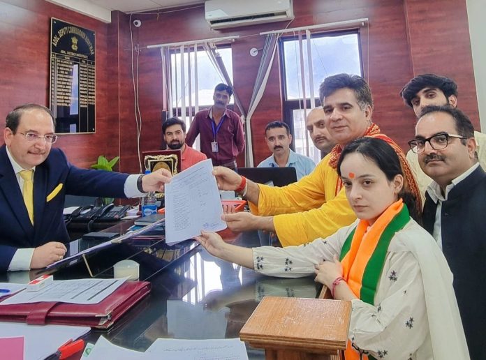 J&K Assembly Polls | Shagun Parihar Files Nomination From Kishtwar, Exudes Confidence Of Victory