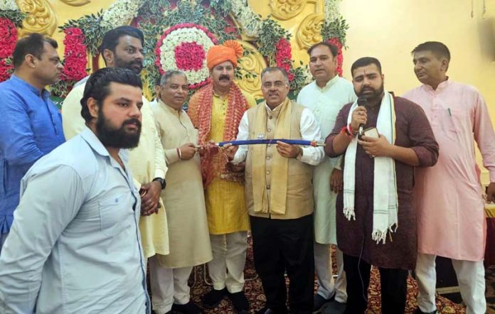 BJP national general secretary, Tarun Chugh during a party meeting at Jammu West on Friday.