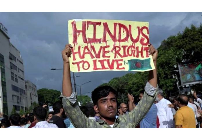 Hindu Diaspora demands protection amid Bangladesh protests