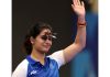 India's Manu Bhaker during the 25m Pistol Women Final event at the 2024 Summer Olympics, in Chateauroux, France on Saturday. (UNI)