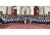 President Droupadi Murmu alongwith Indian Olympics contingent posing for a group photograph at New Delhi.