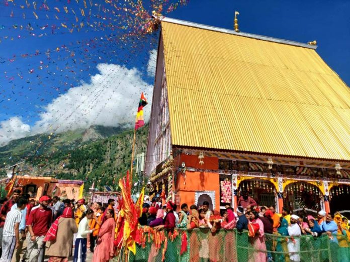 A view of Machail Mata Shrine.