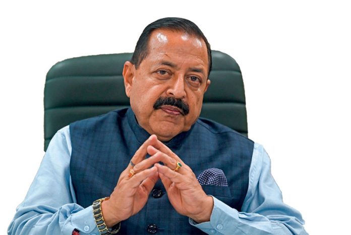 Union Minister Dr Jitendra Singh in an exclusive interview to a magazine at New Delhi.