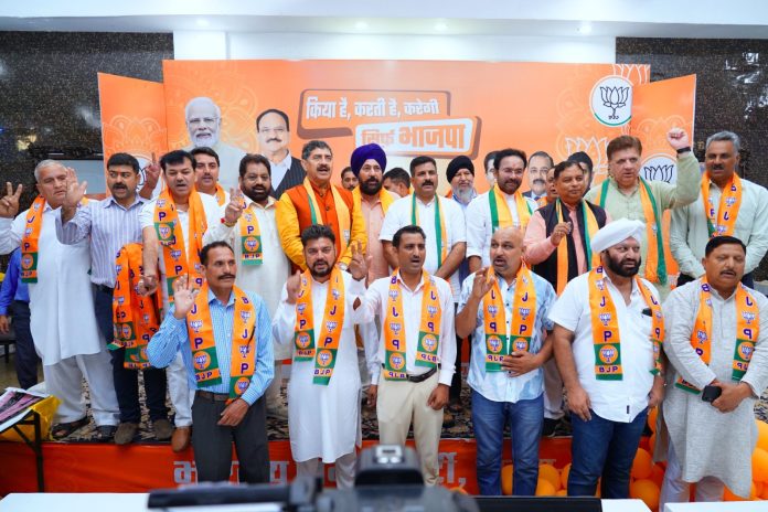 J&K Cong Leader’s Brother, Several Others Join BJP In Jammu