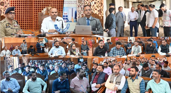 J&K Assembly Elections | CEO Visits Shopian, Reviews Election Preparedness