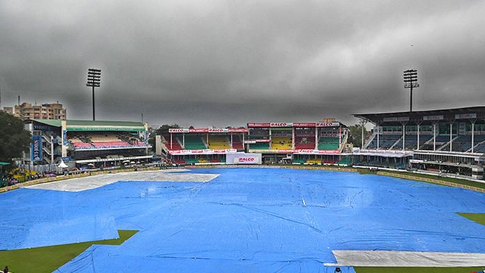 Kanpur Test: wet outfield wipes out play for second consecutive day