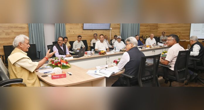 LG Manoj Sinha Chairs 20th University Council Meeting Of SKUAST Jammu