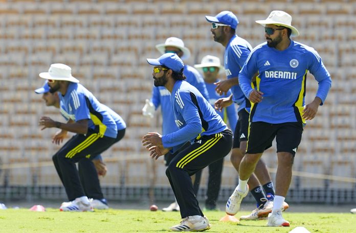 Rohit and Co sweat it out in third training session in Chennai