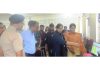 Div Com inspecting Election Control Room in Samba.