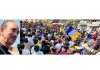 Former Chief Minister and DPAP chairman Ghulam Nabi Azad addressing public rally in Ganderbal.