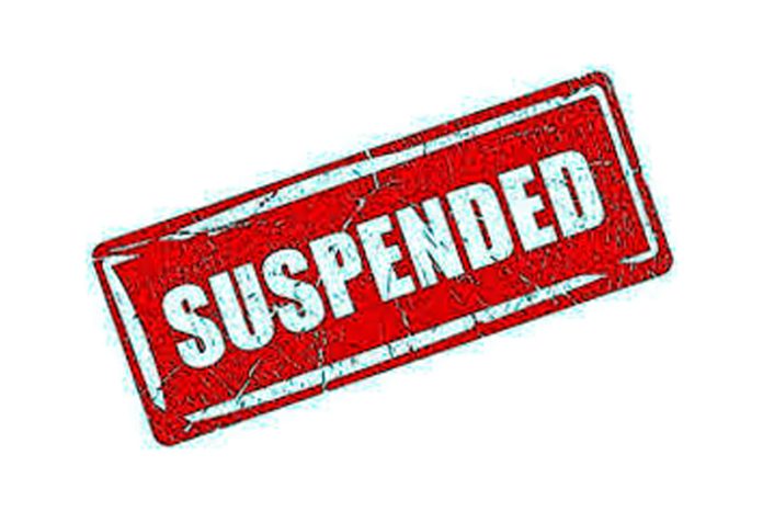 Dy CEO Kishtwar suspended