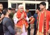 J&K | LG Manoj Sinha Visits Guwahati, Offers Prayers At Kamakhya Temple