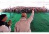 Union Home Minister Amit Shah addressing a mammoth rally on Saturday.