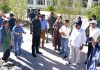 AMF founder Aditya Mehta, DIG BSF DP Singh (Retd), physiotherapist Asha Shaikh and Chairman/CEC of LAHDC Leh, Tashi Gyalson during their visit to Leh.