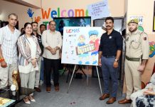 Doon Kids Playway School management posing along with dignitaries during an event.