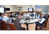 Chief Secretary Atal Dulloo chairing a meeting on Wednesday.