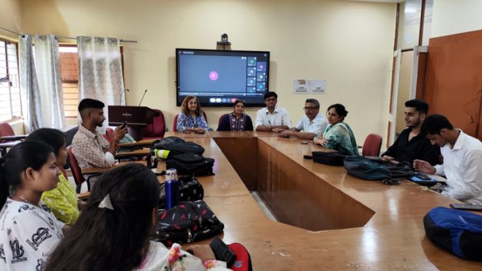 Key speaker and others at International Literacy Day celebration by DLL Jammu University.