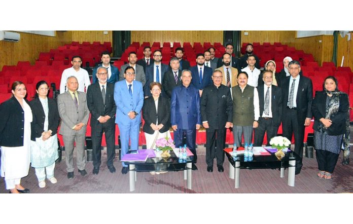 Judges and other officials during inaugural of the workshop.