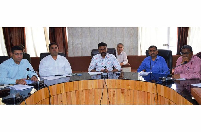 Observers chairing a meeting on Wednesday.